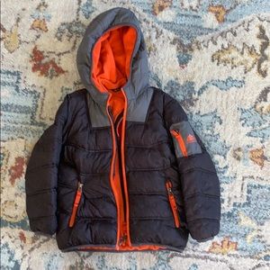 Kids’ Fleece lined Winter Jacket with Hood